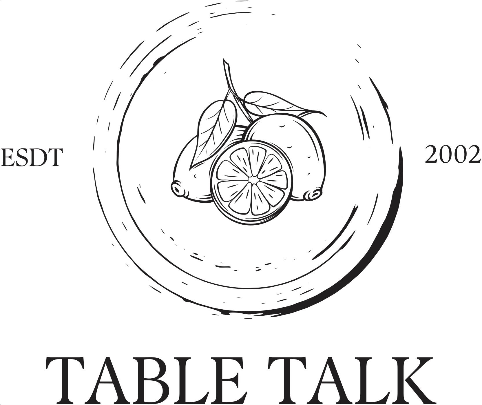 table talk cafe restaurant opened at food valley food court logo